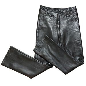Vintage Made In Canada Genuine Leather Pants